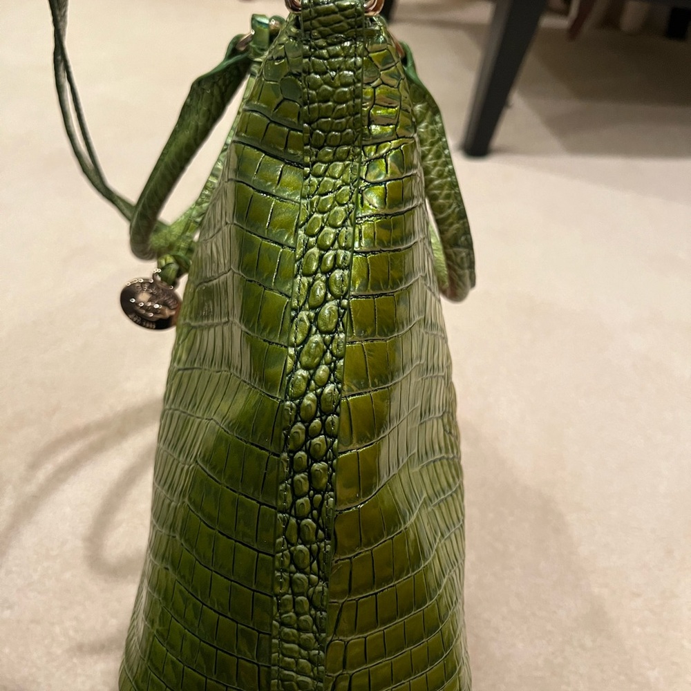 Brahmin Duxbury Satchel Limeade Green Melon Ombré NWOT - Picture 11 of 12
